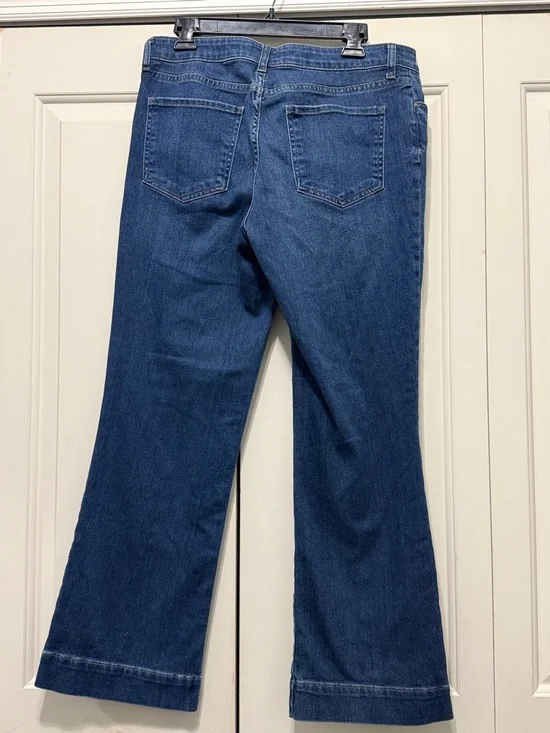 Kut from the Kloth Dark Blue Flare Jeans - Picture 2 of 6